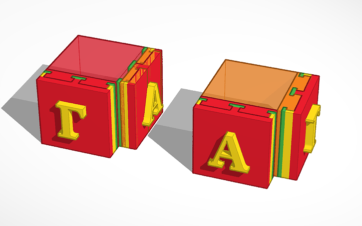 3D design ga-ag | Tinkercad