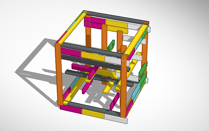 3D design кубе | Tinkercad