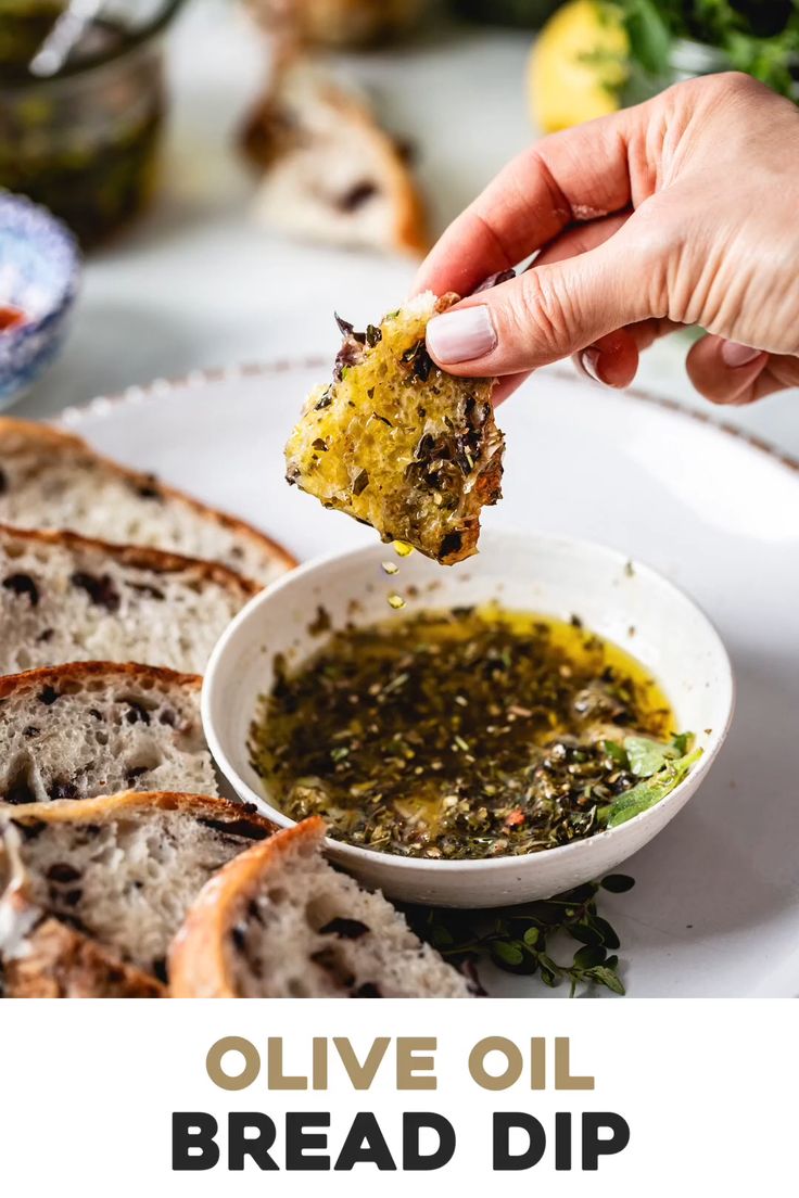 Restaurant Style Olive Oil Bread Dip Recipe (Video!) - Foolproof Living [Video] | Recipe [Video] | Italian recipes, Recipes, Dinner recipes