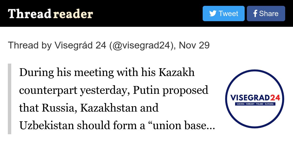 Thread by @visegrad24 on Thread Reader App – Thread Reader App