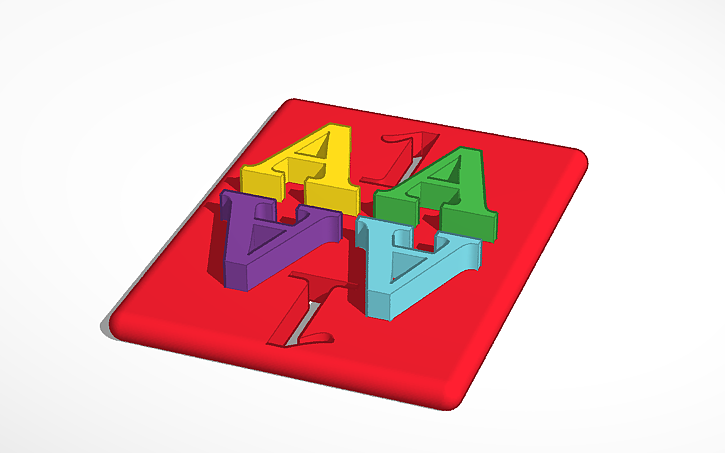 3D design 1-АААА | Tinkercad